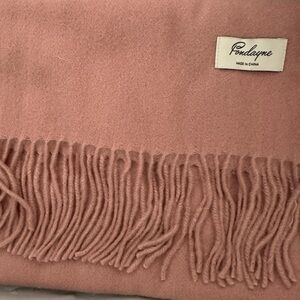 Pink Women's 100 % cashmere  Scarf